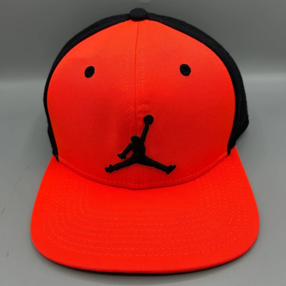 Air Jordan Hat Men Red Black Infrared Embroidered Jumpman Snap Back Cap